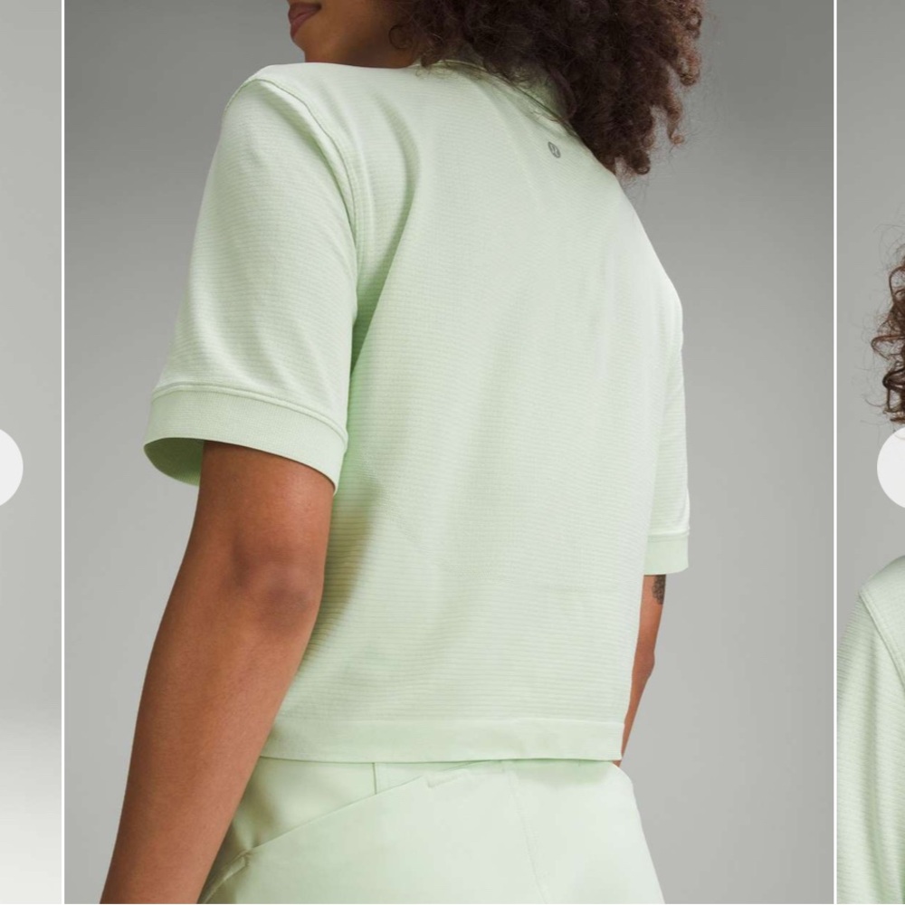 Mint Green Lululemon Swiftly Tech Relaxed-Fit Polo Shirt size - Picture 7 of 8